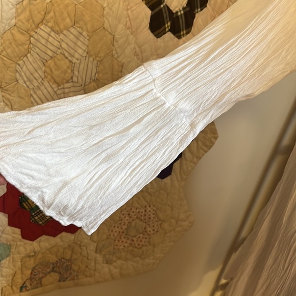 Gauzy White Dress - Picture 3 of 8